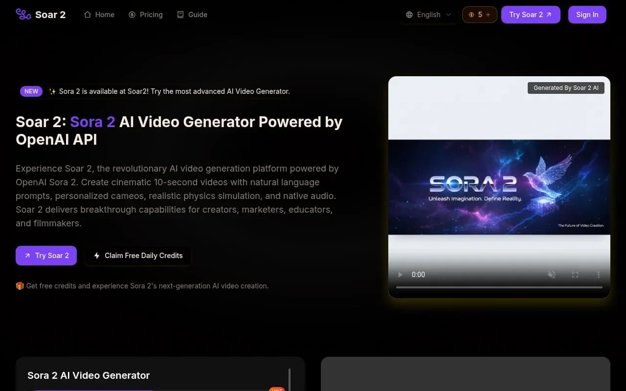 Soar 2 screenshot 1