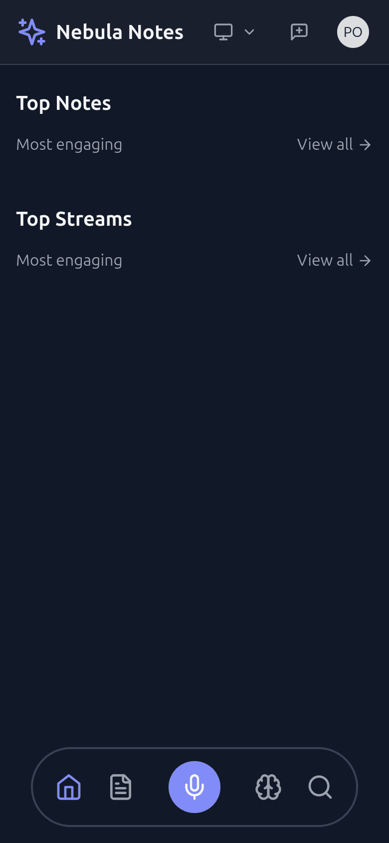 Nebula Notes screenshot 1