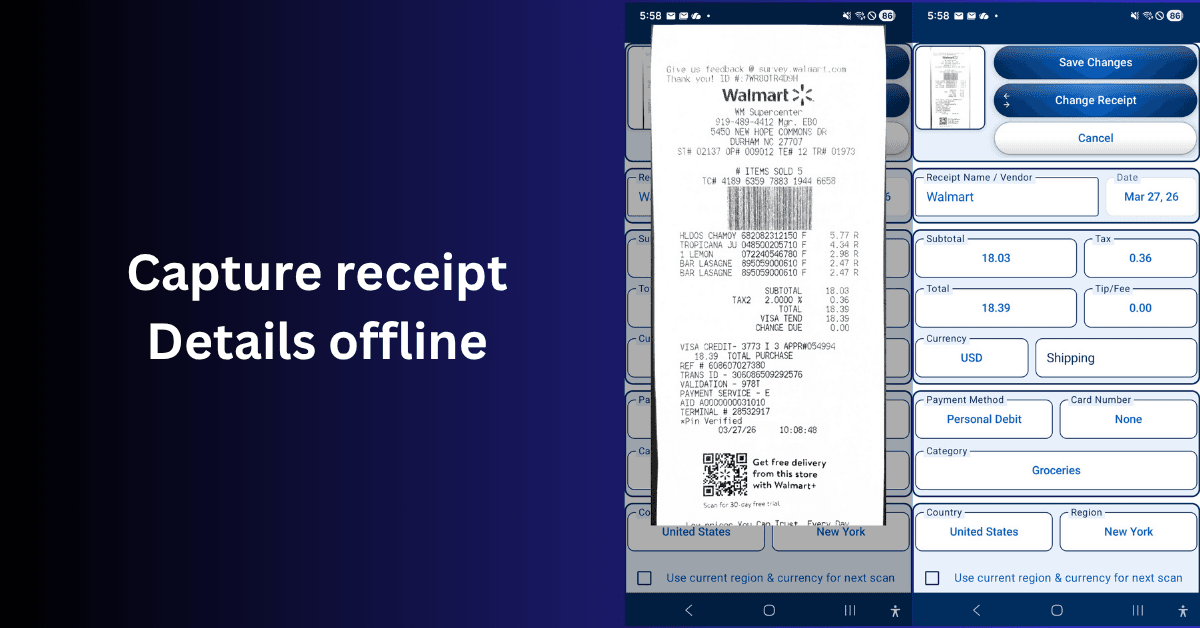Scan Pro Receipts screenshot 1