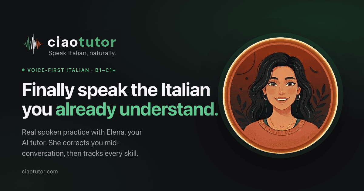 CiaoTutor screenshot 1