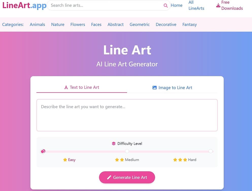 Line Art screenshot 1