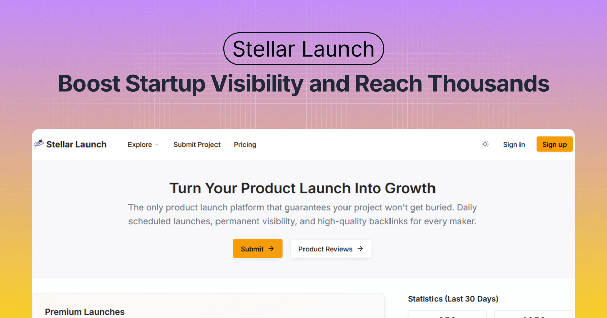 Stellar Launch screenshot 1