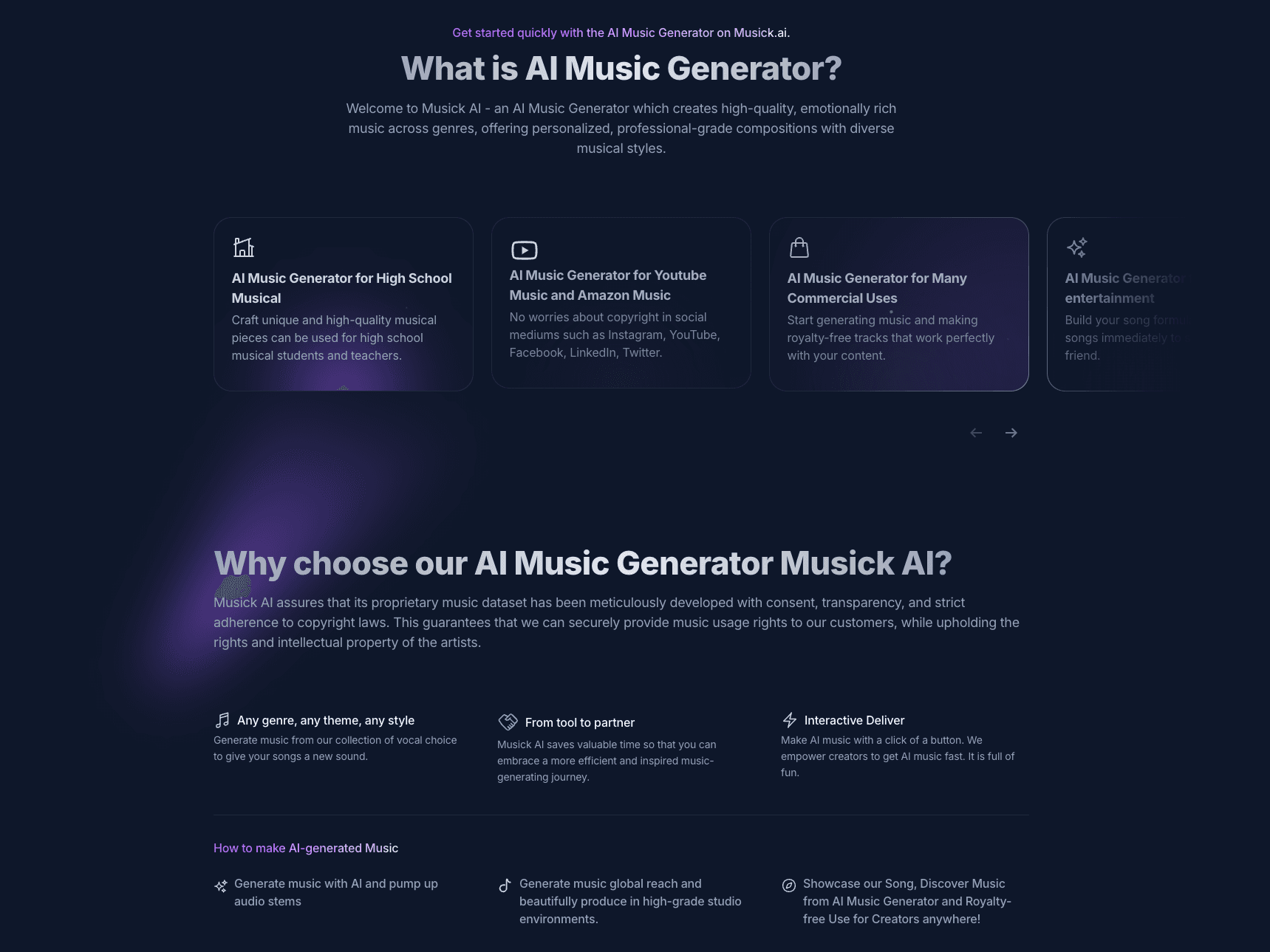 Musick.ai screenshot 1