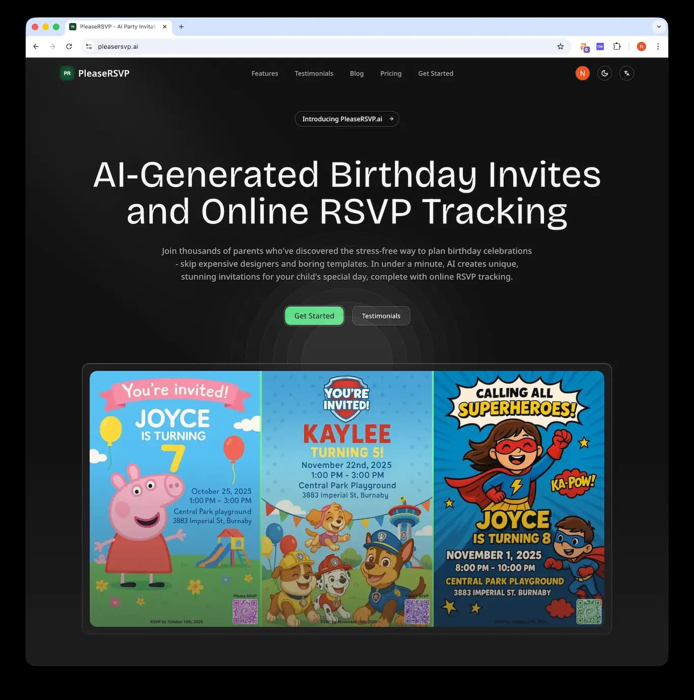 PleaseRSVP screenshot 1
