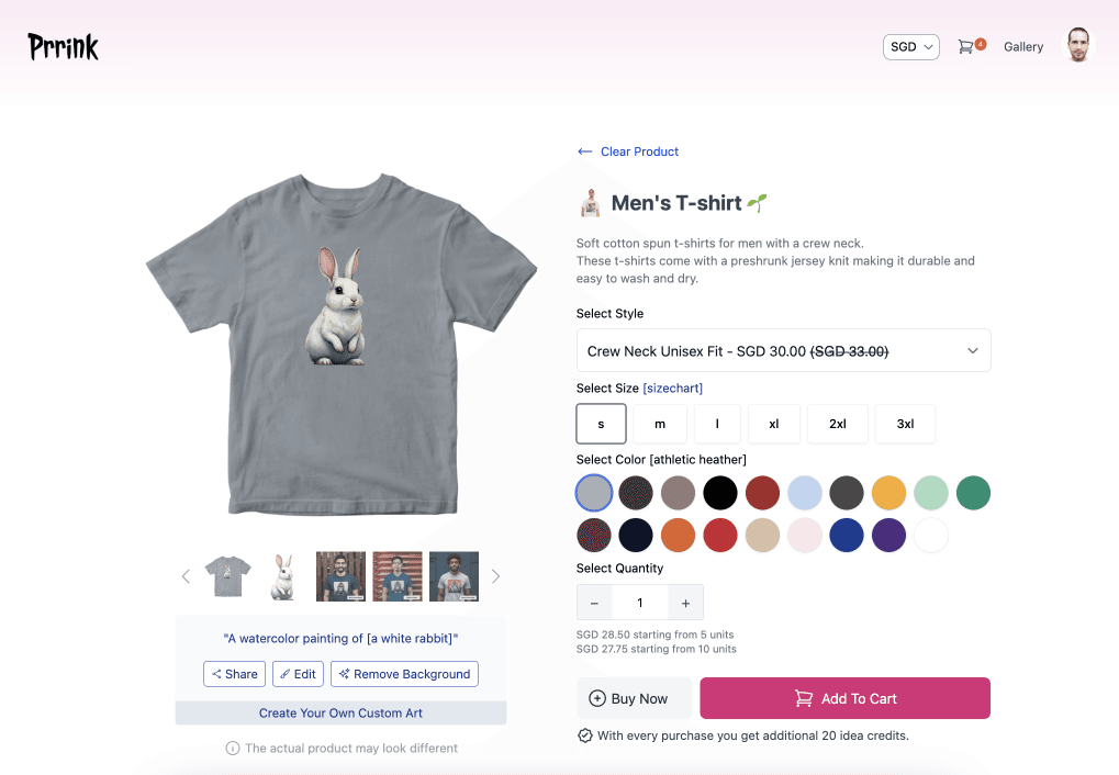 Prrink screenshot 1