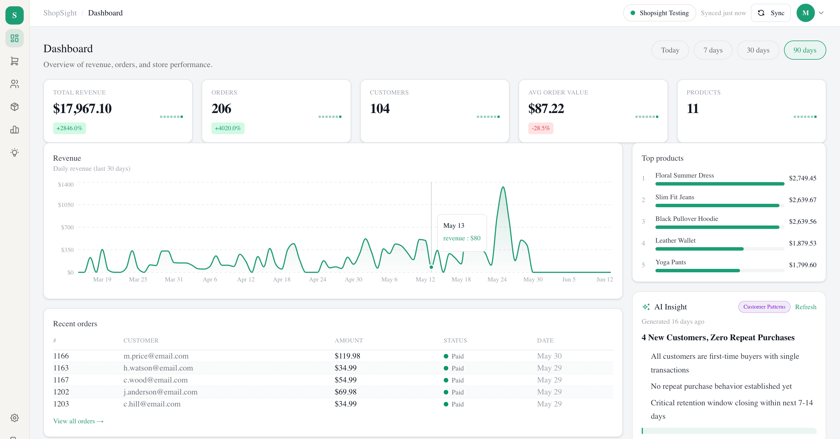 ShopSight screenshot 1