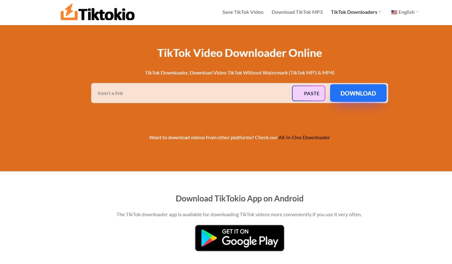 TikTokio screenshot 1