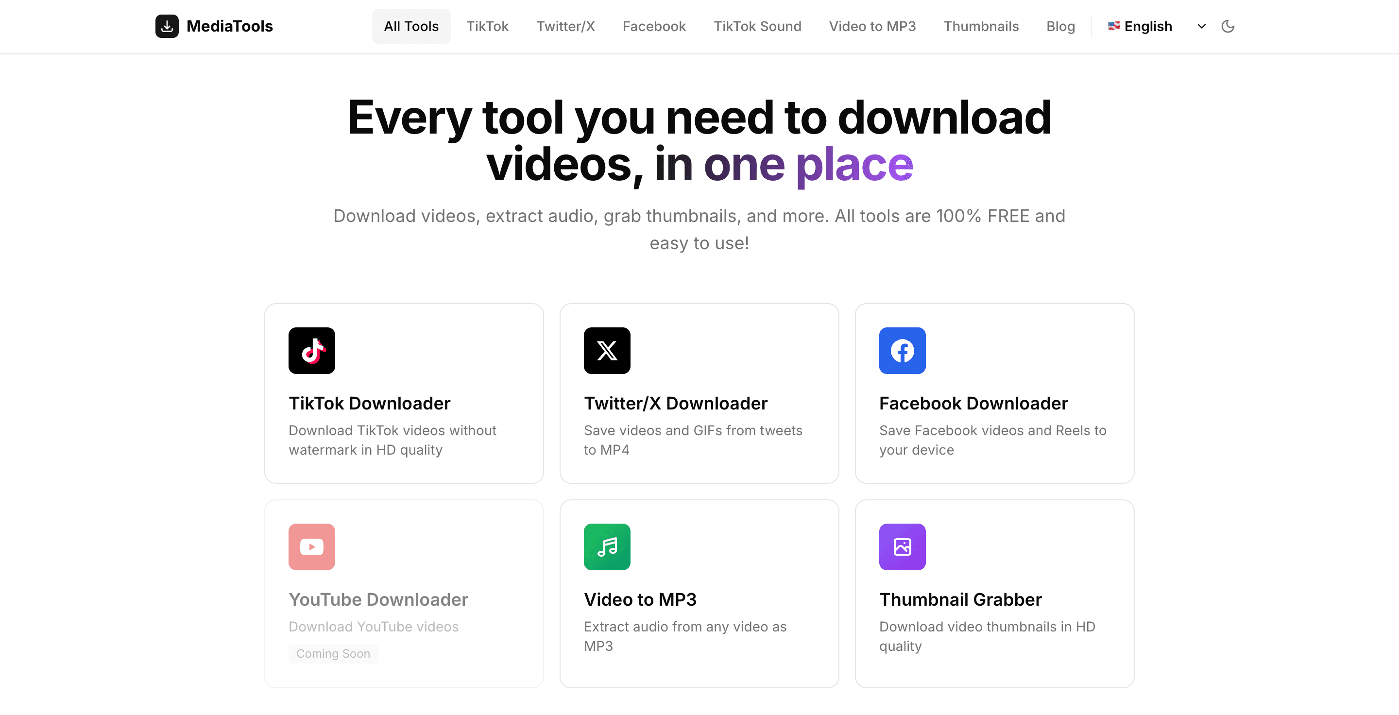 GetMediaTools screenshot 1