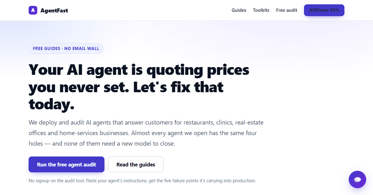 AgentFast screenshot 1