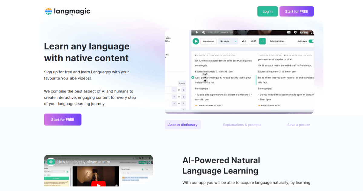 LangMagic screenshot 1