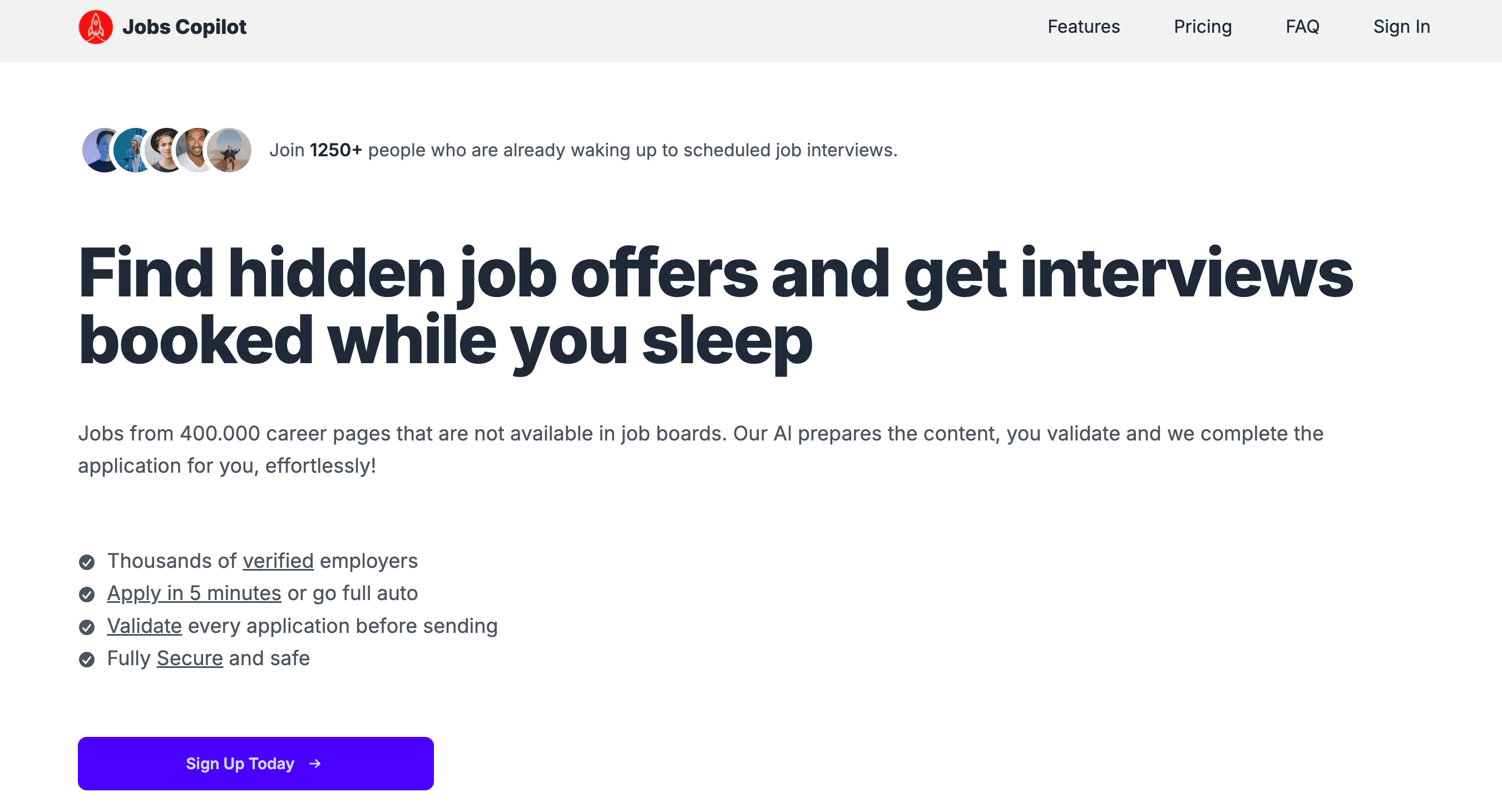 Jobs Copilot screenshot 1