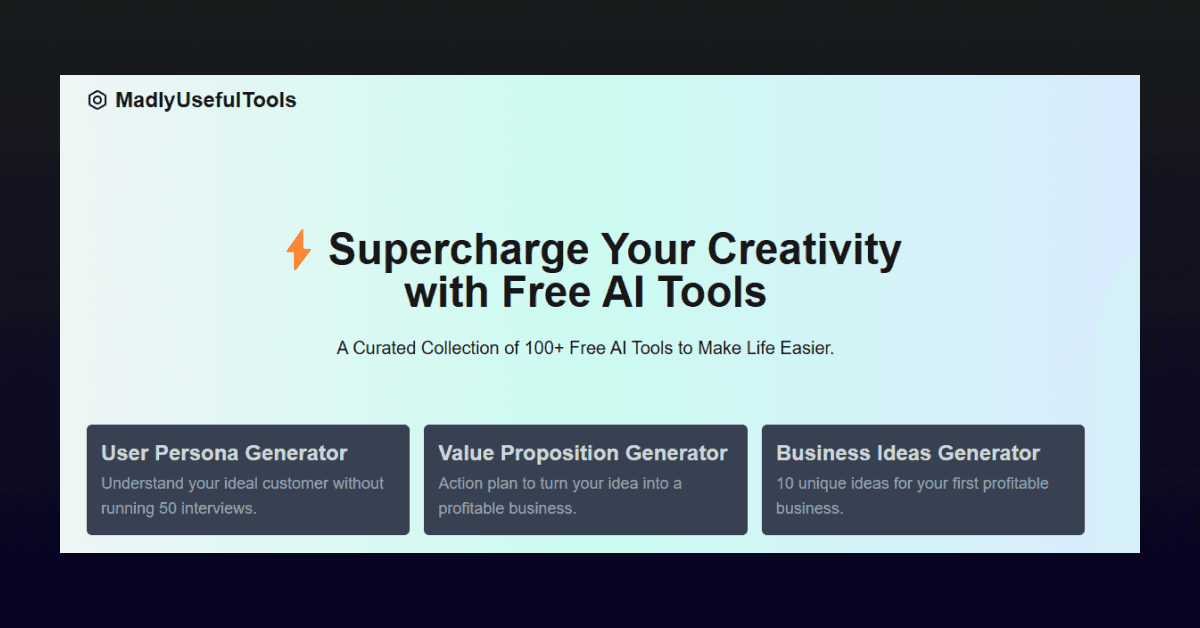 MadlyUsefulTools screenshot 1