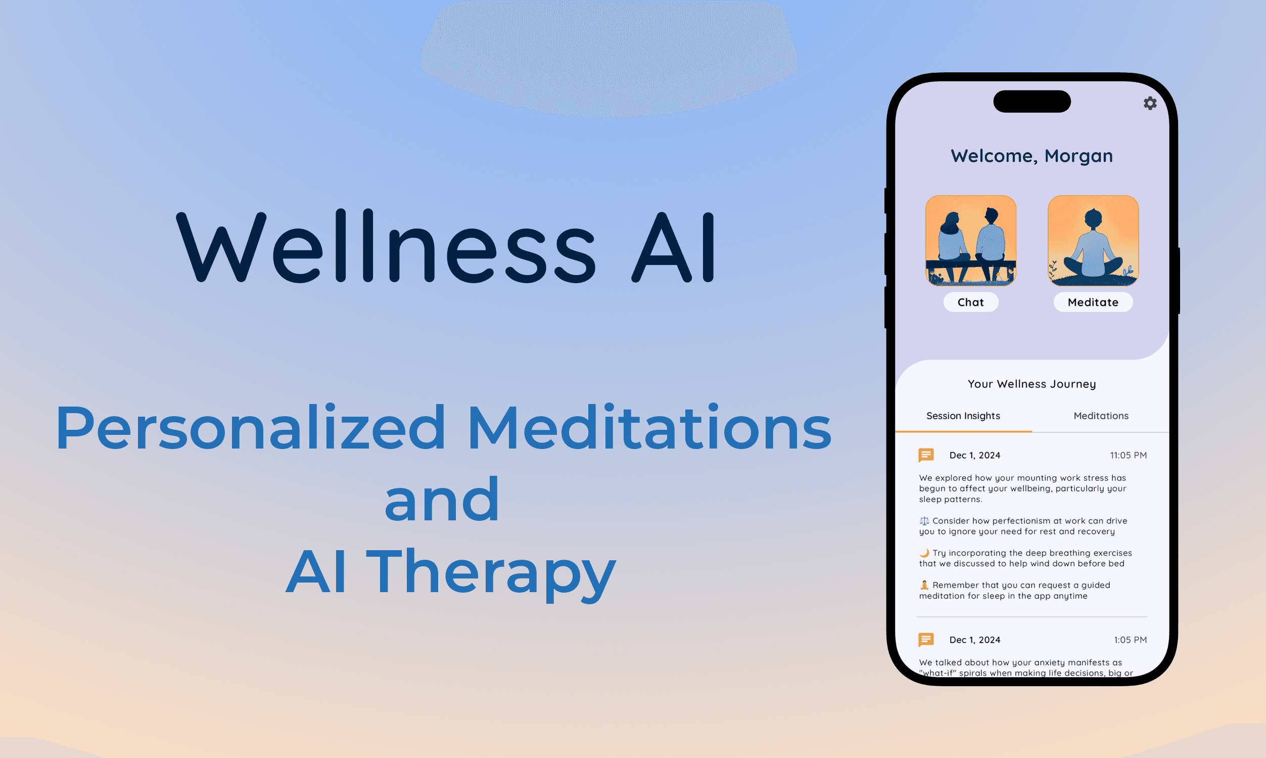 Wellness AI screenshot 1