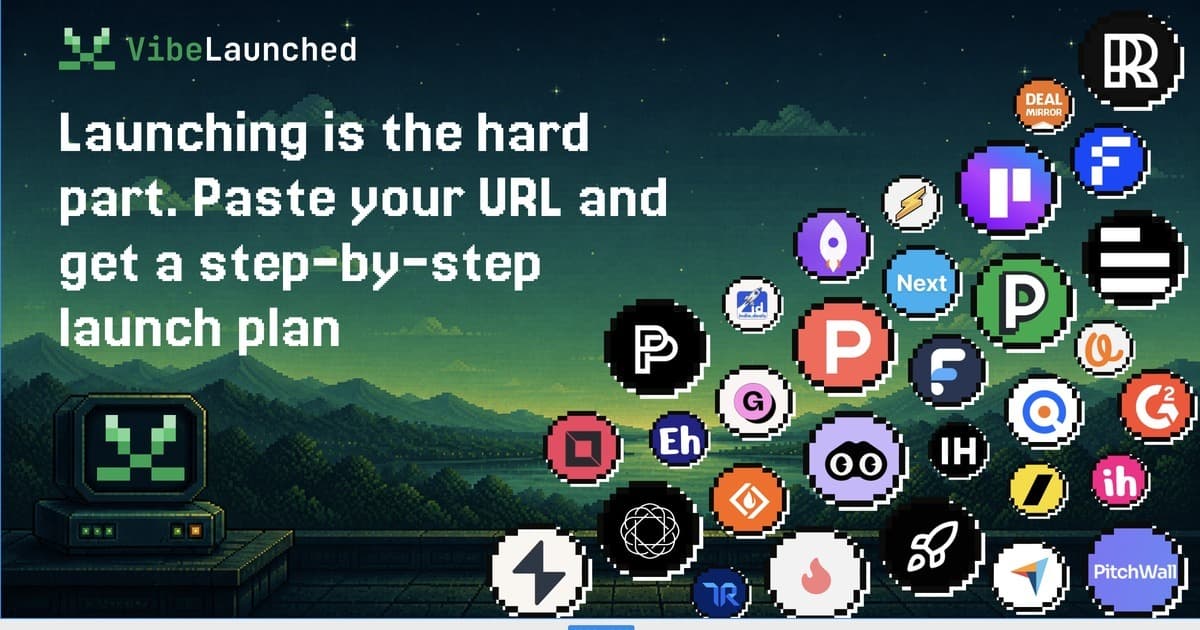 vibelaunched screenshot 1