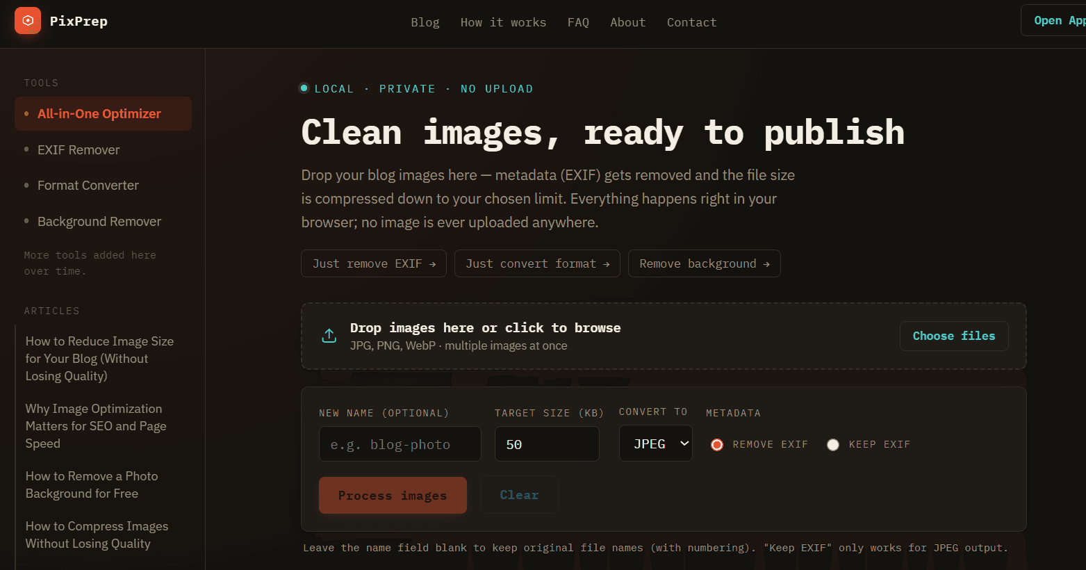 PixPrep screenshot 1