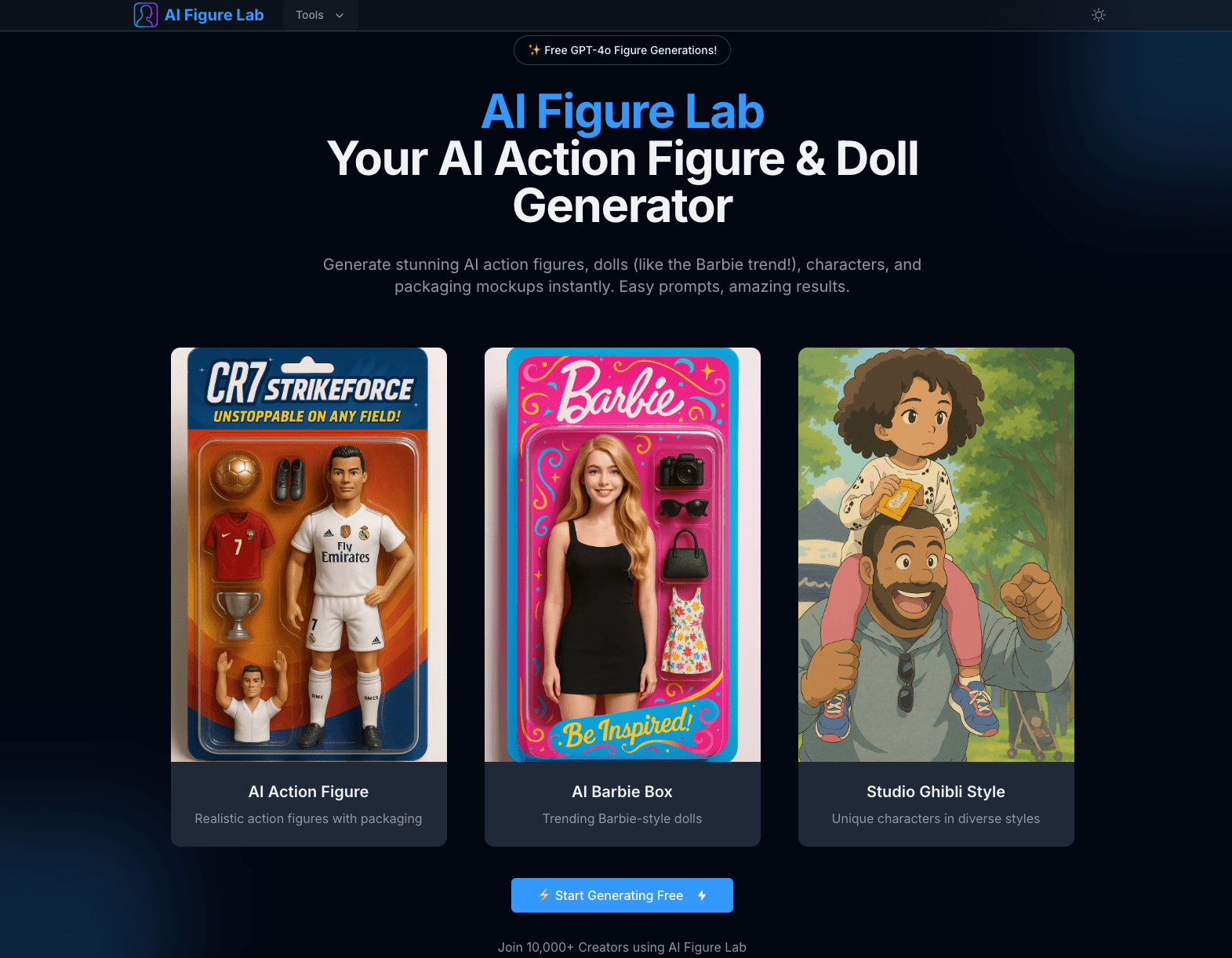AI Figure Lab screenshot 1