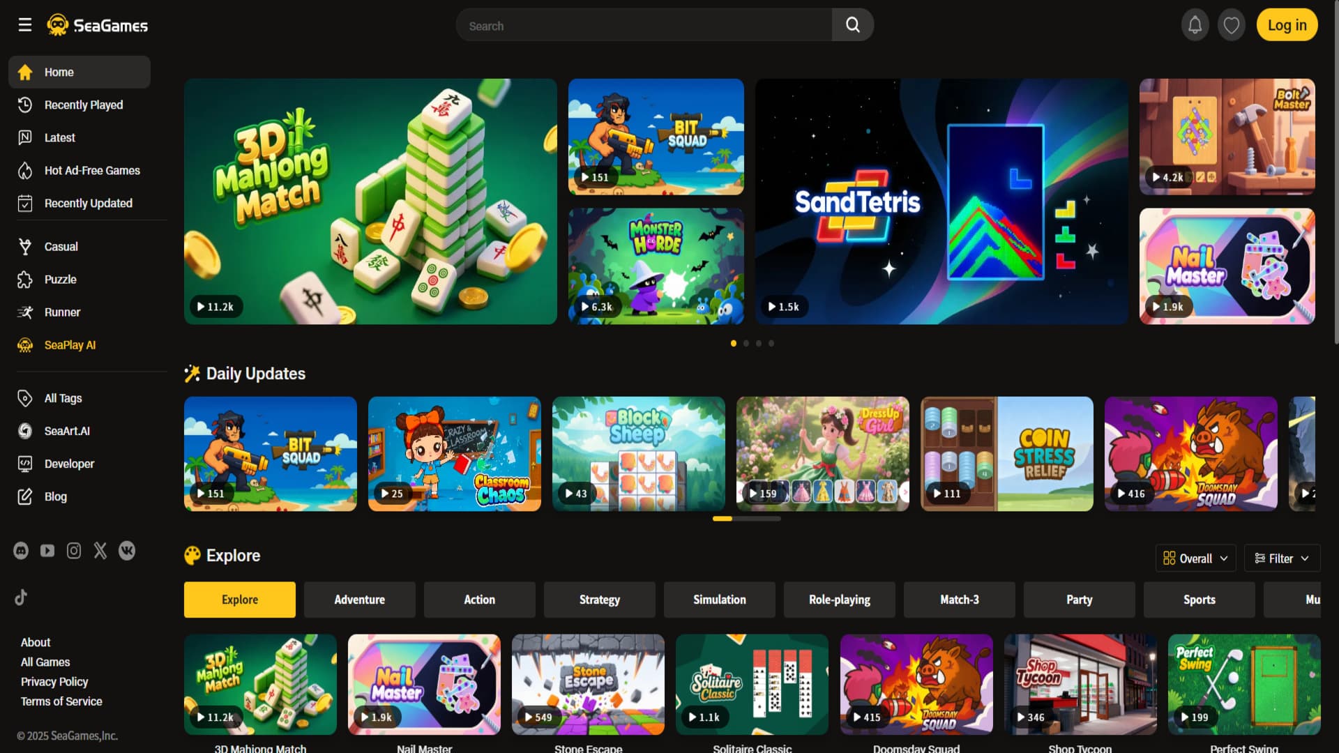 SeaGames screenshot 1