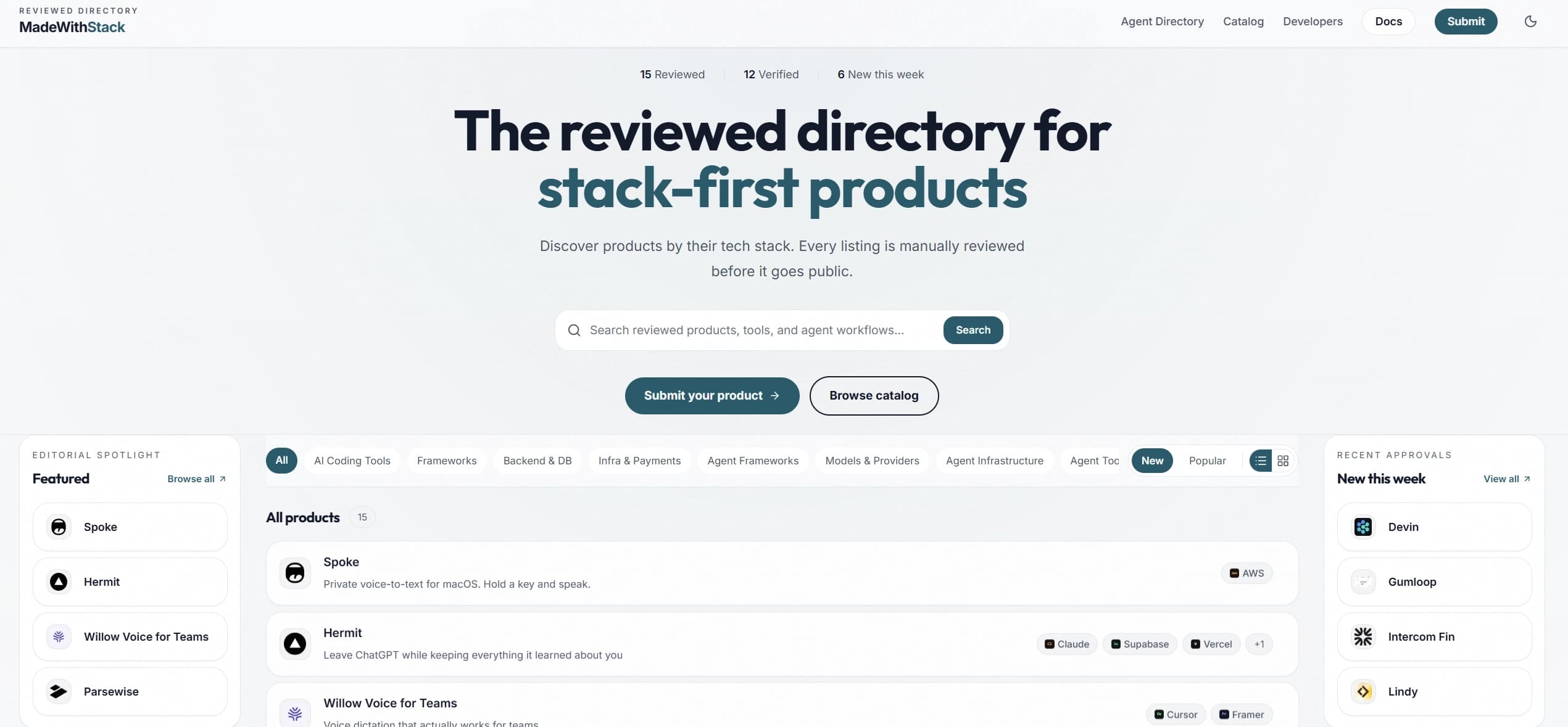 MadeWithStack screenshot 1