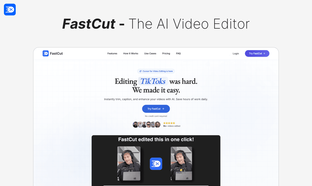 FastCut screenshot 1