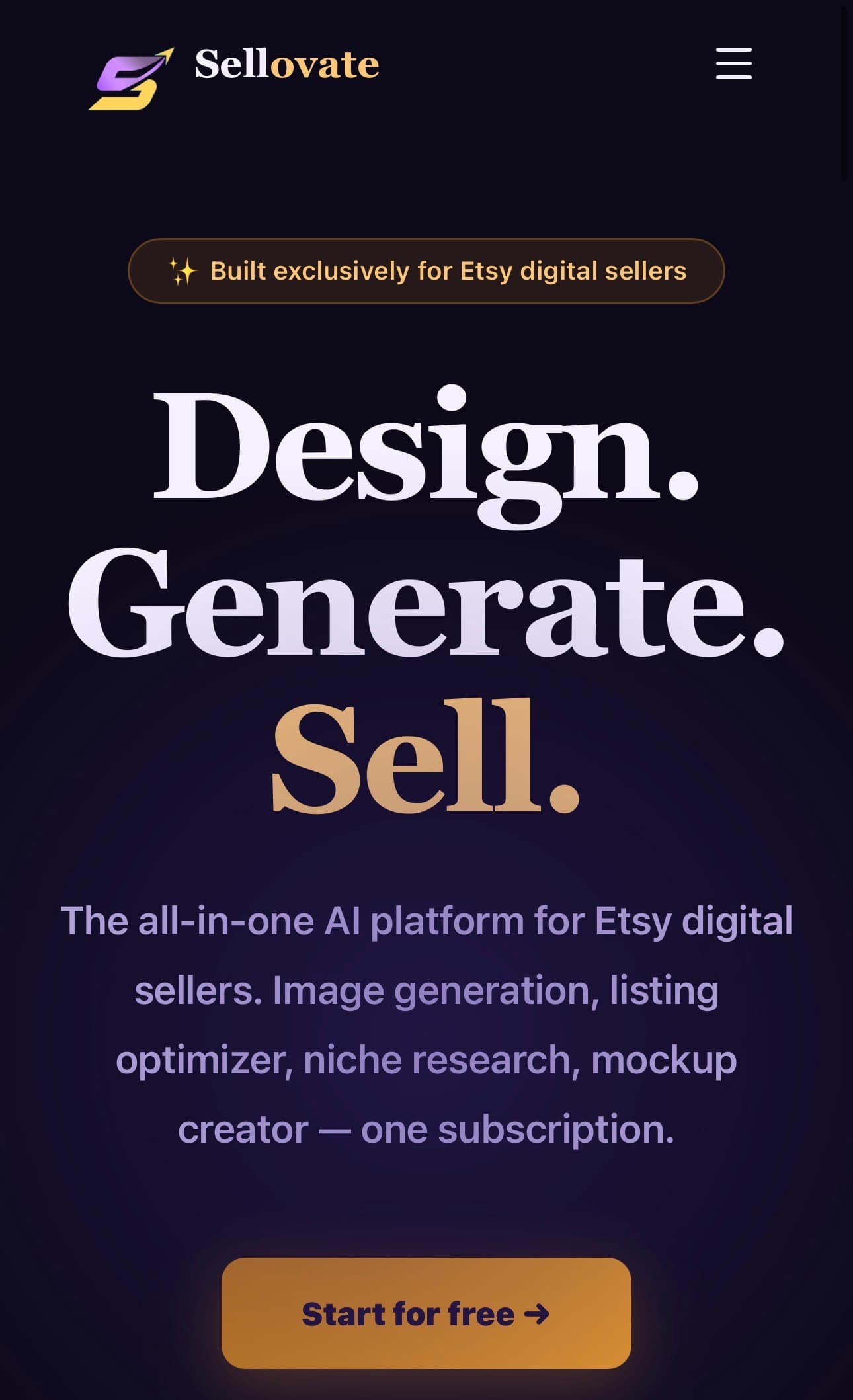 Sellovate screenshot 1