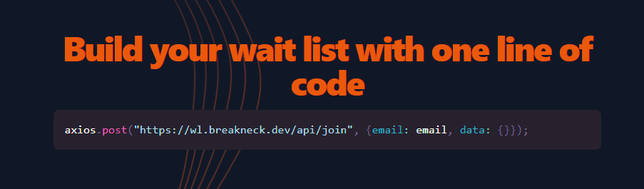 Breakneck Waitlist screenshot 1