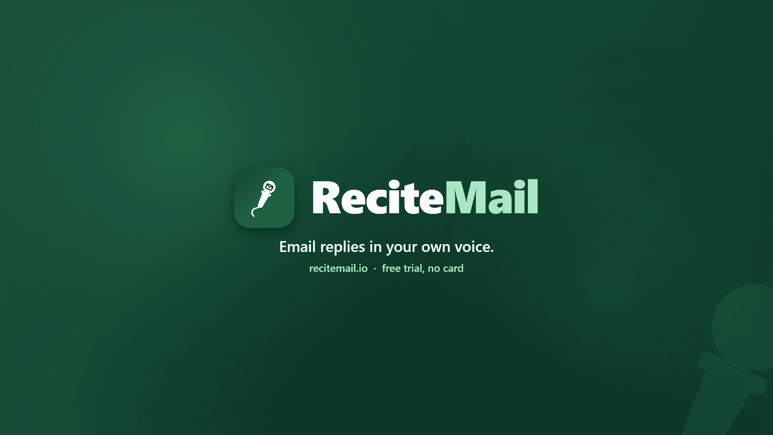 ReciteMail screenshot 1