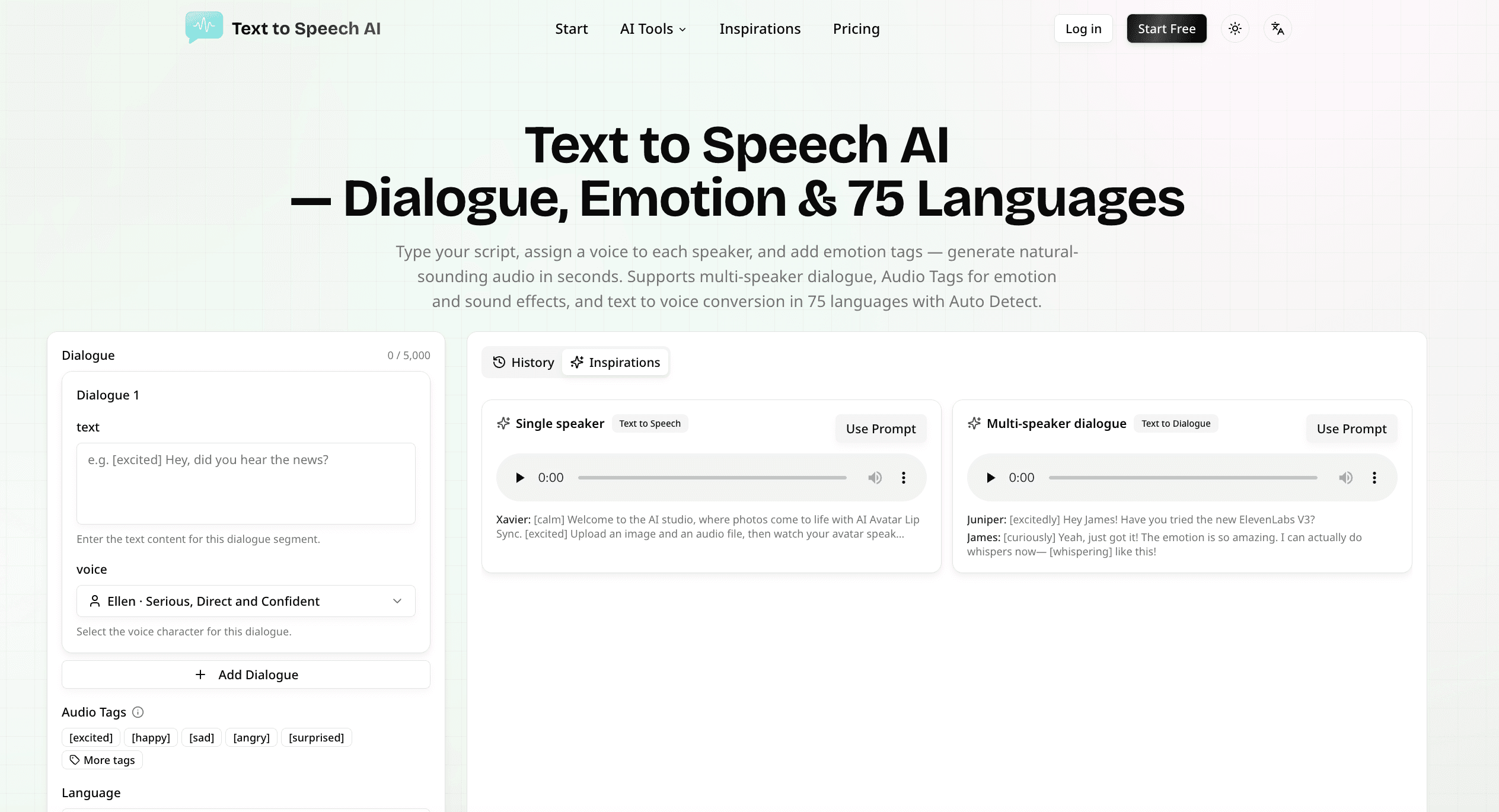 Text to Speech AI screenshot 1