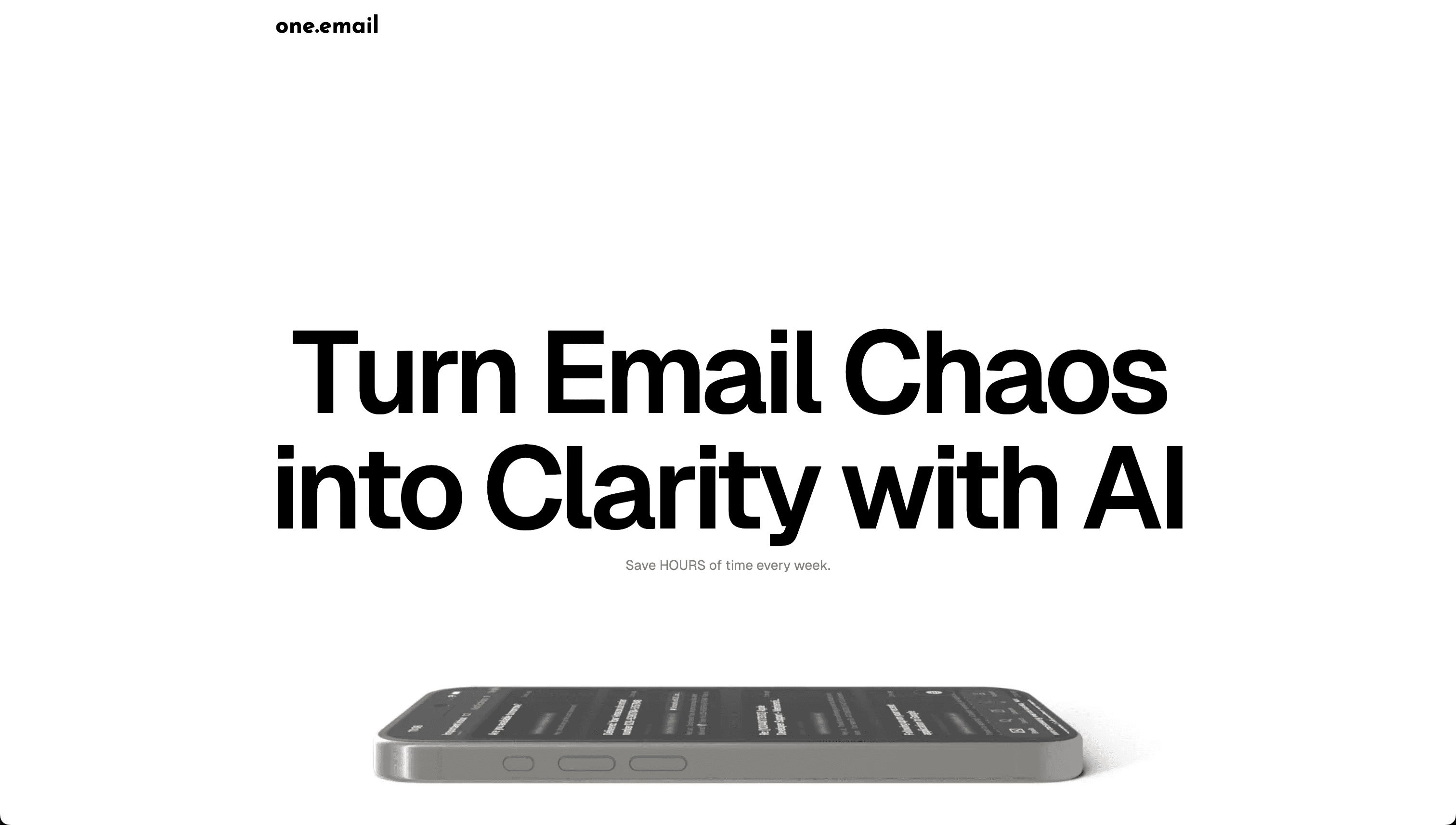 one.email screenshot 1