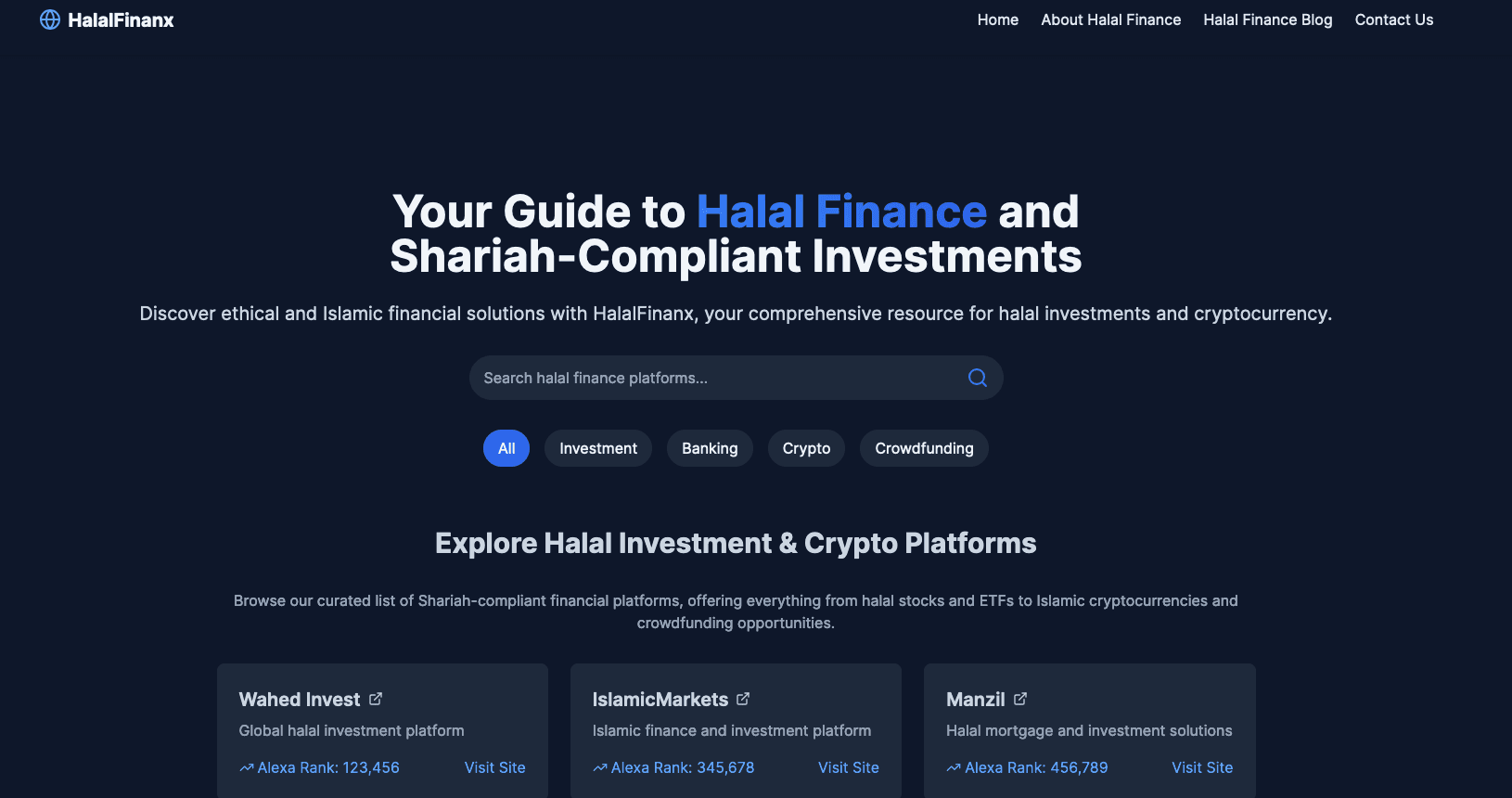 Halal Finanx screenshot 1