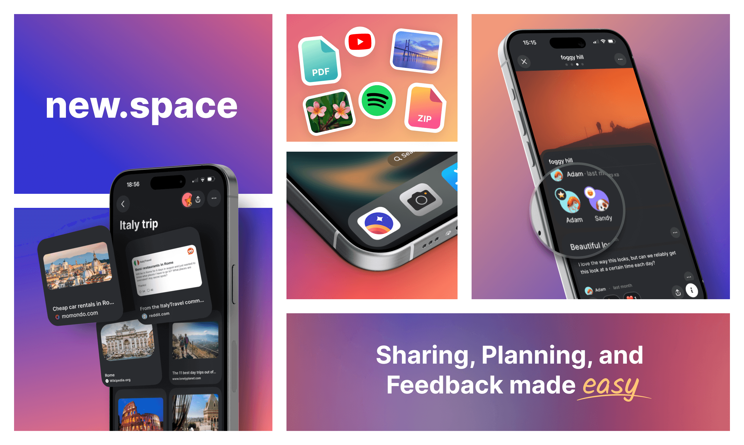 new.space for iOS screenshot 1