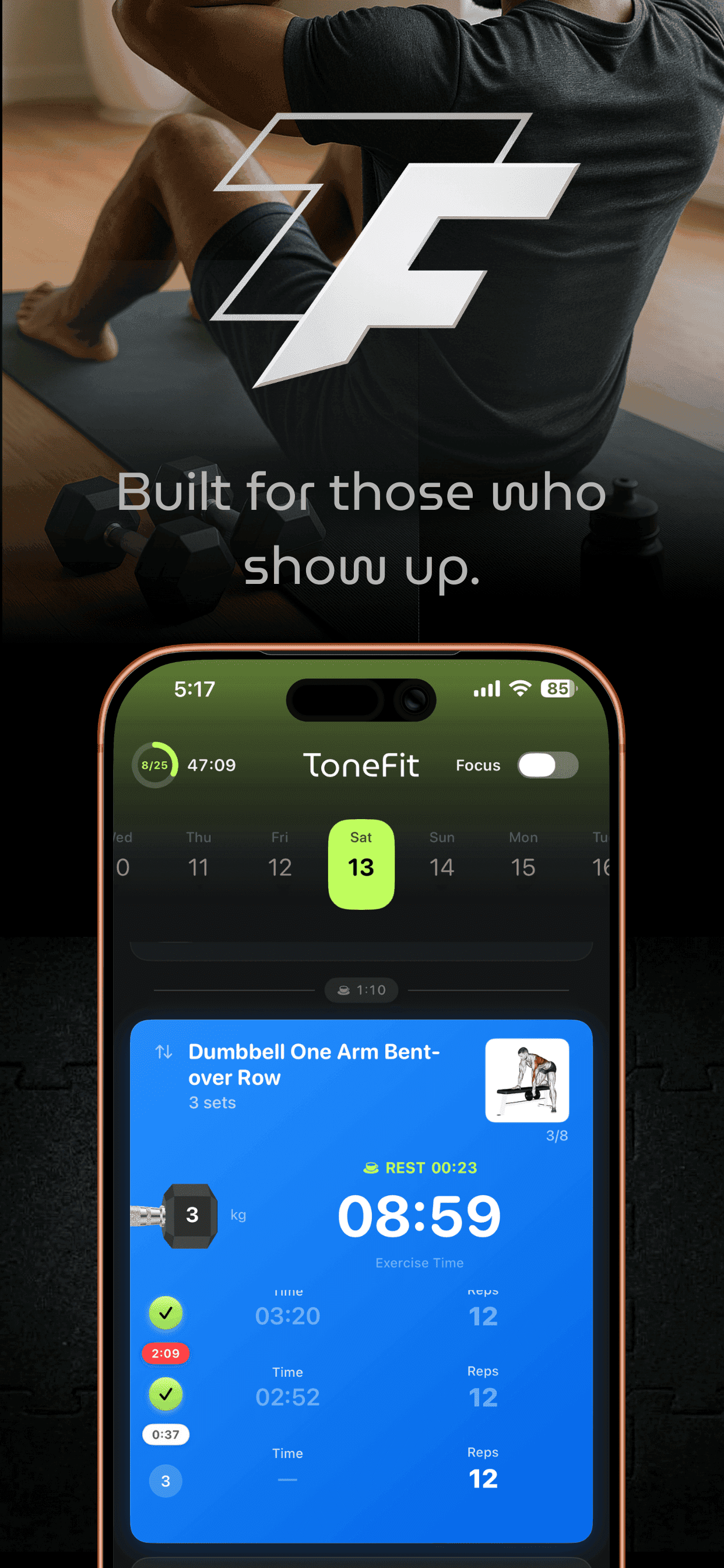ToneFit screenshot 1