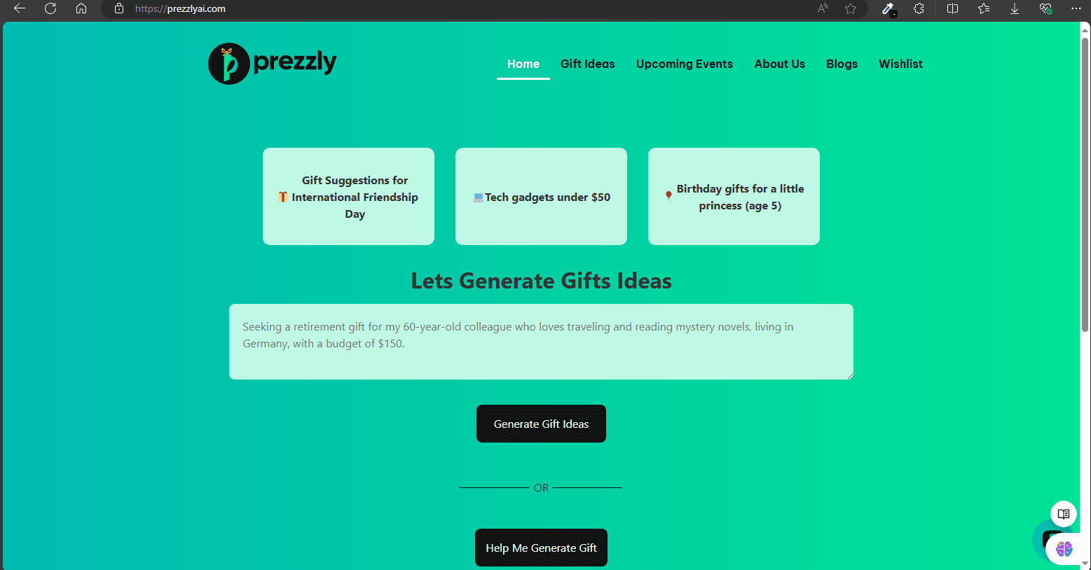 Prezzly screenshot 1