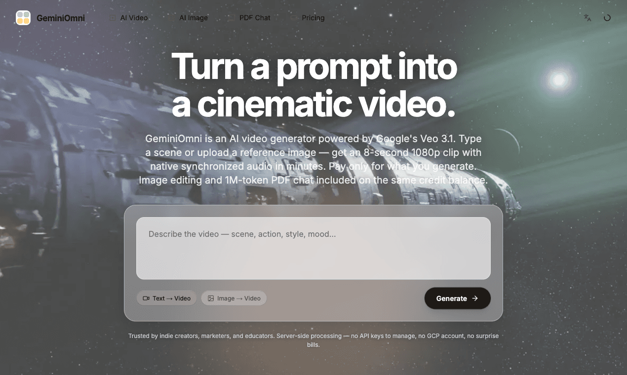 GeminiOmni screenshot 1