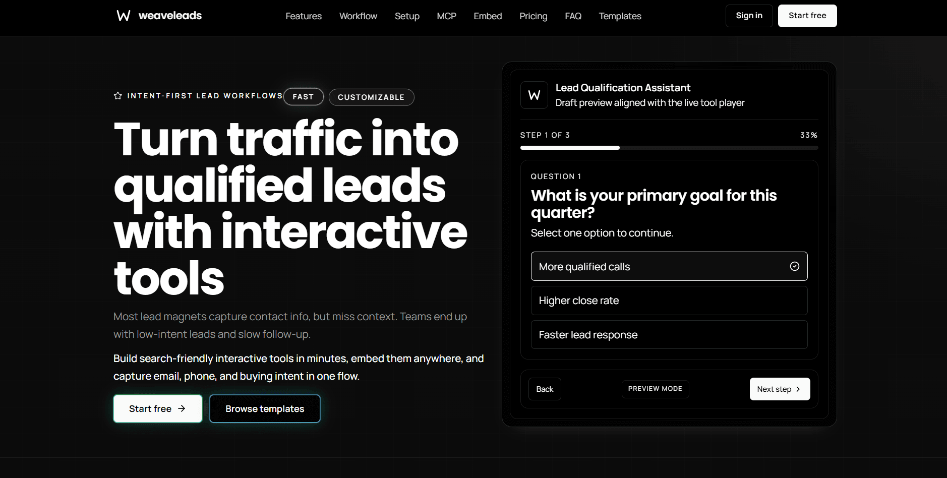 Weaveleads  screenshot 1