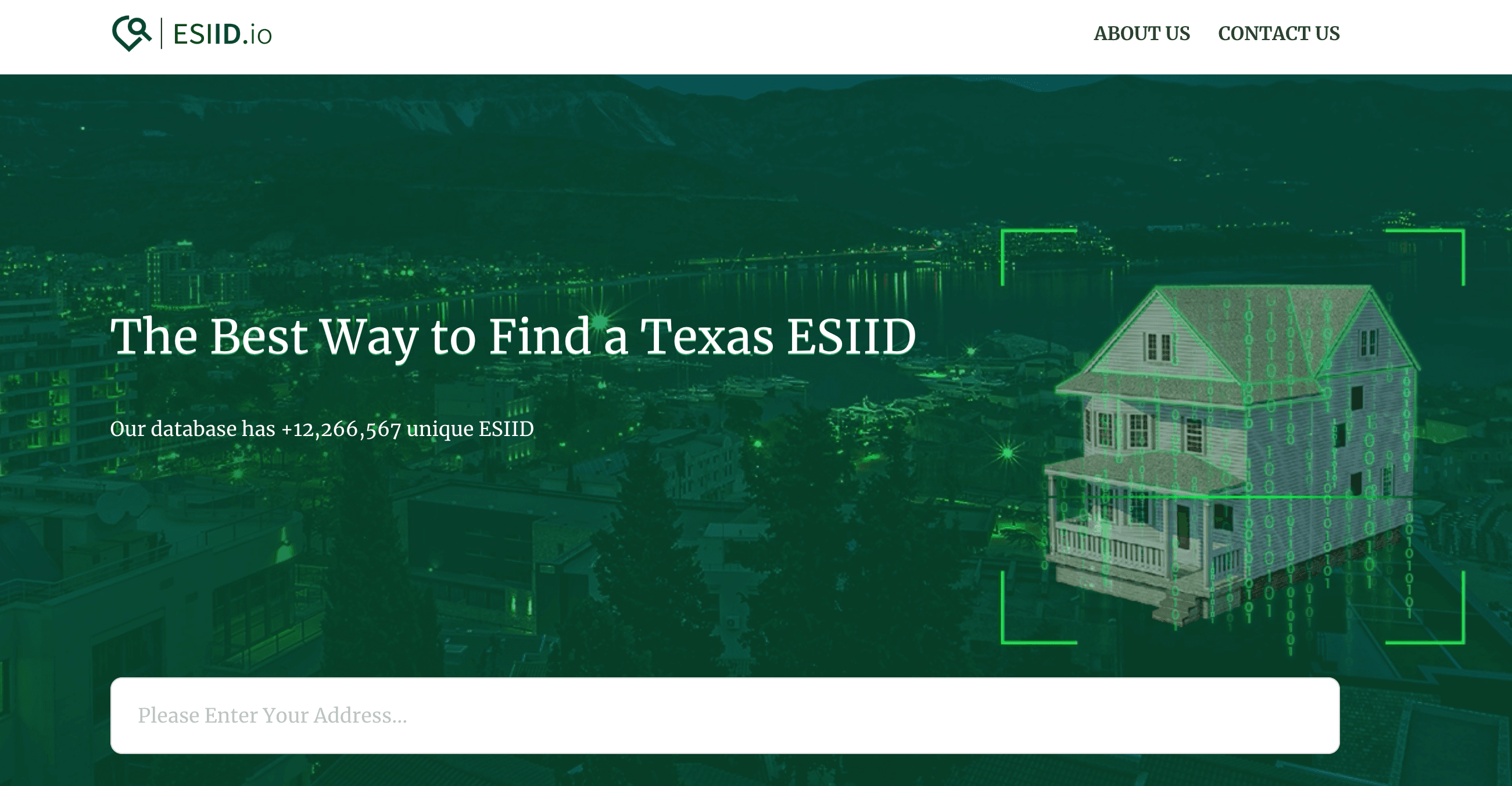 Texas ESID Lookup screenshot 1