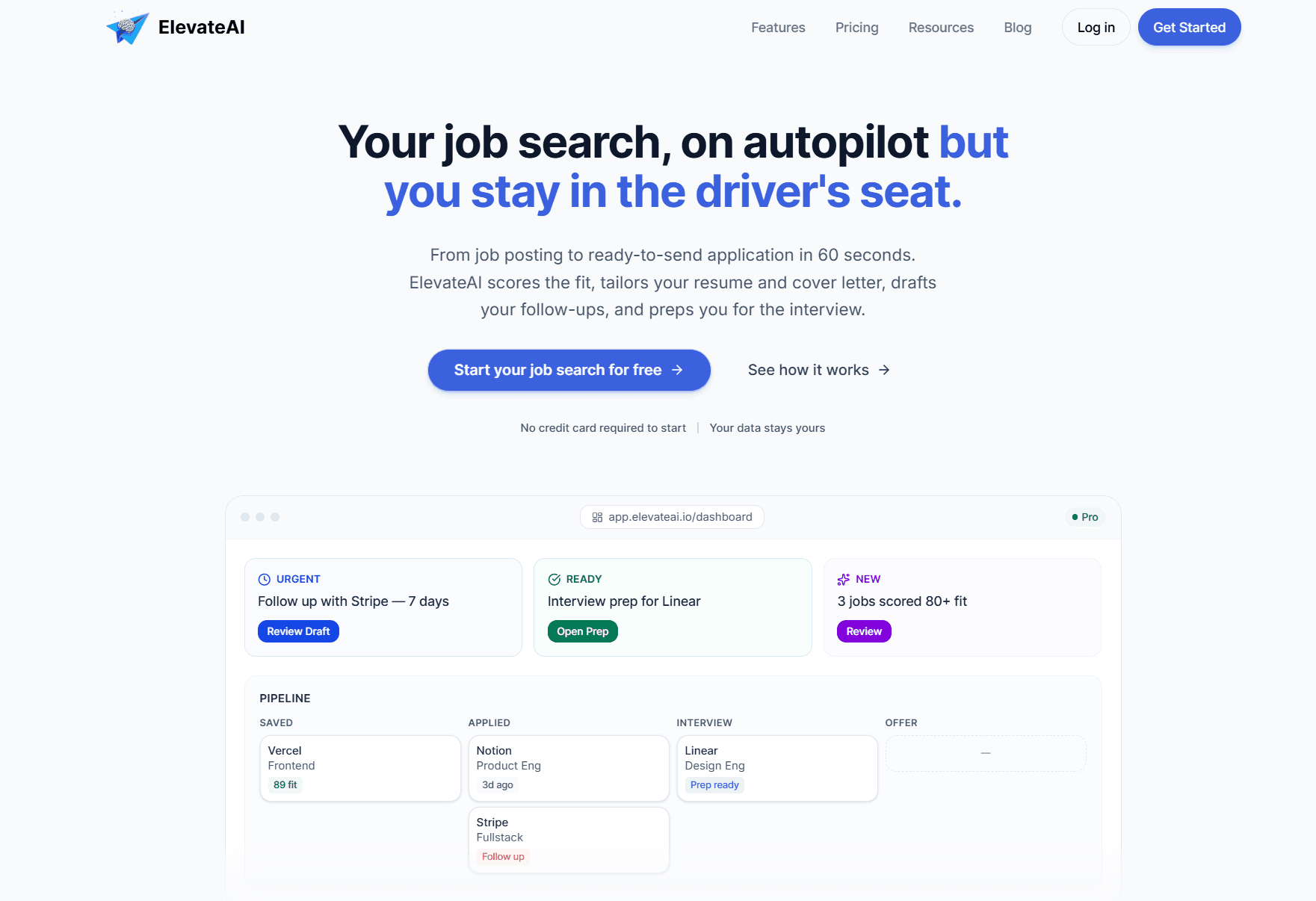 ElevateAI screenshot 1