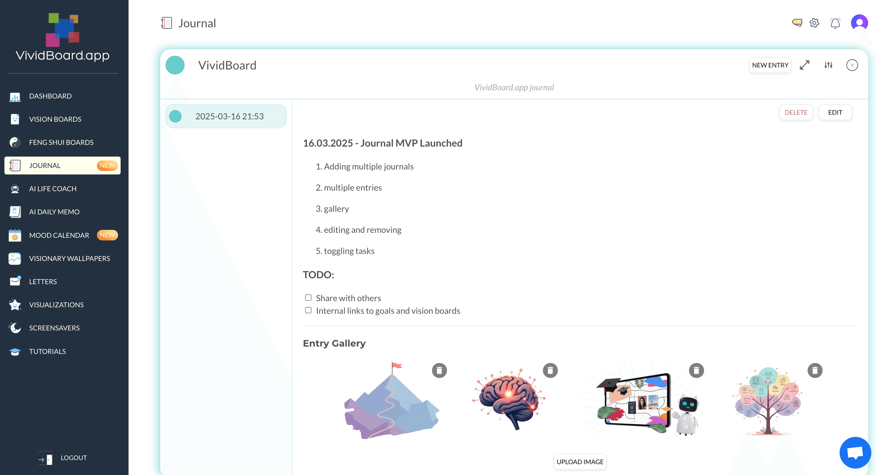 VividBoard screenshot 1