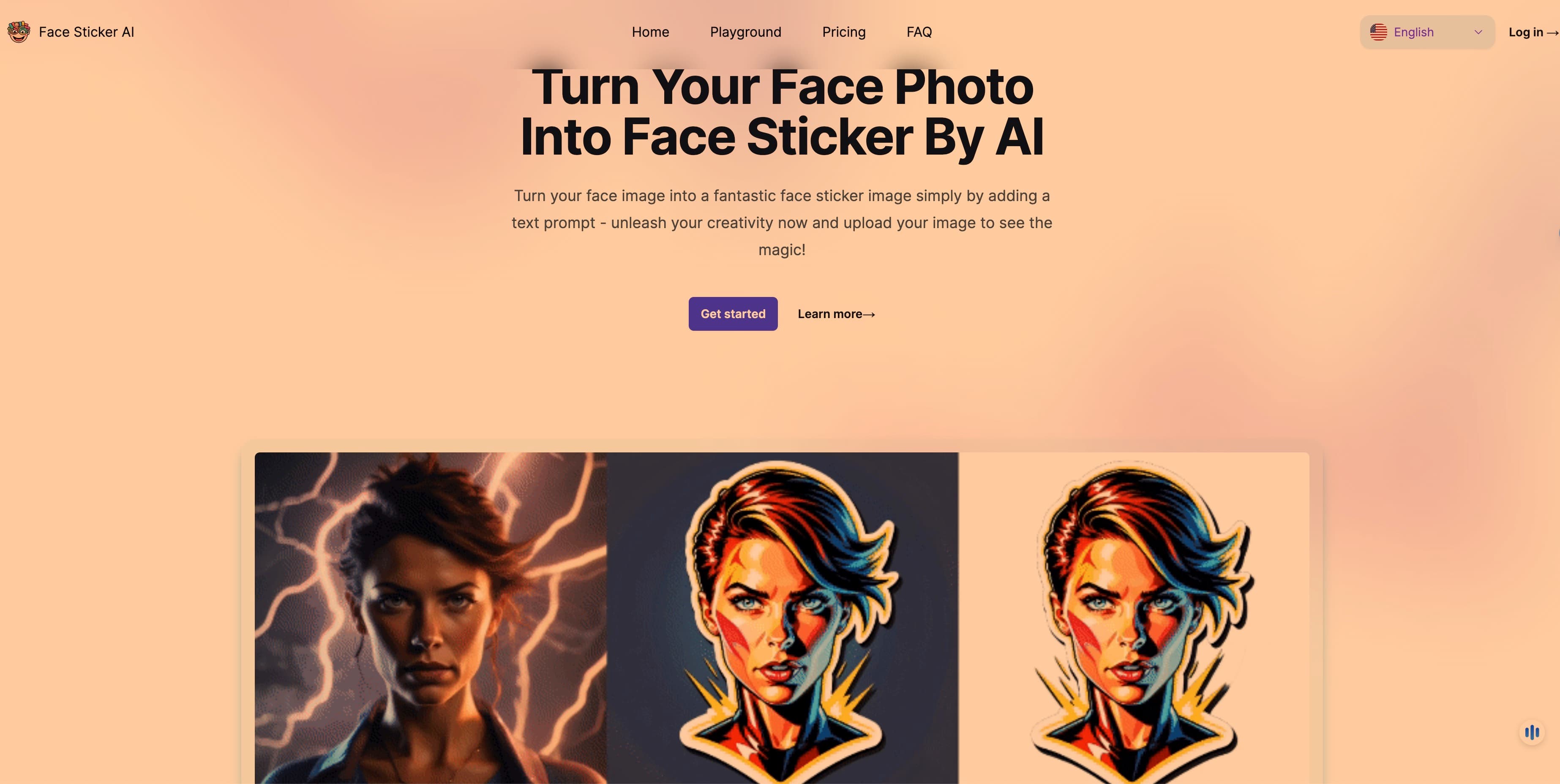 Face Sticker AI screenshot 1