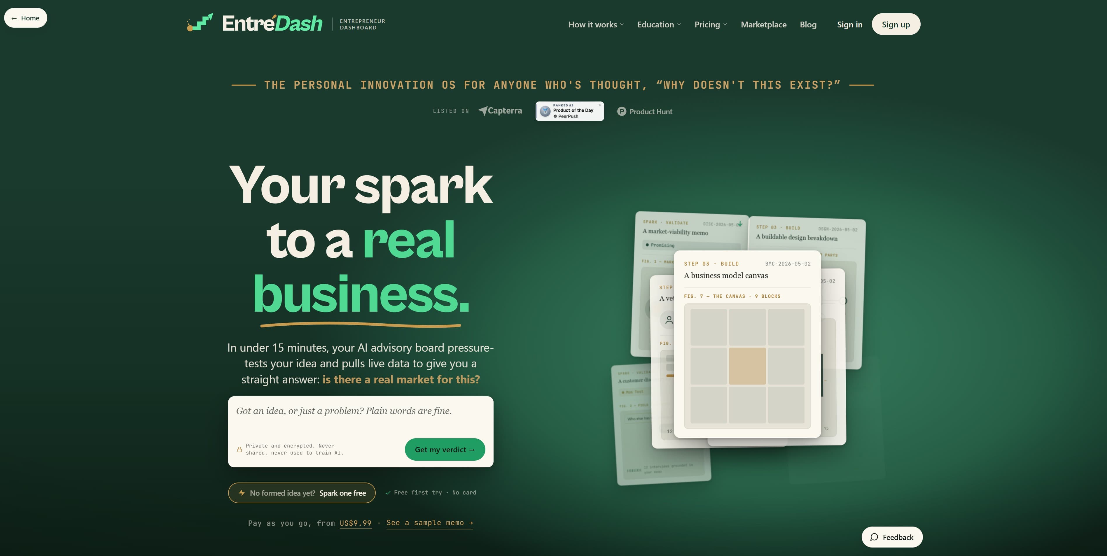 EntreDash screenshot 1