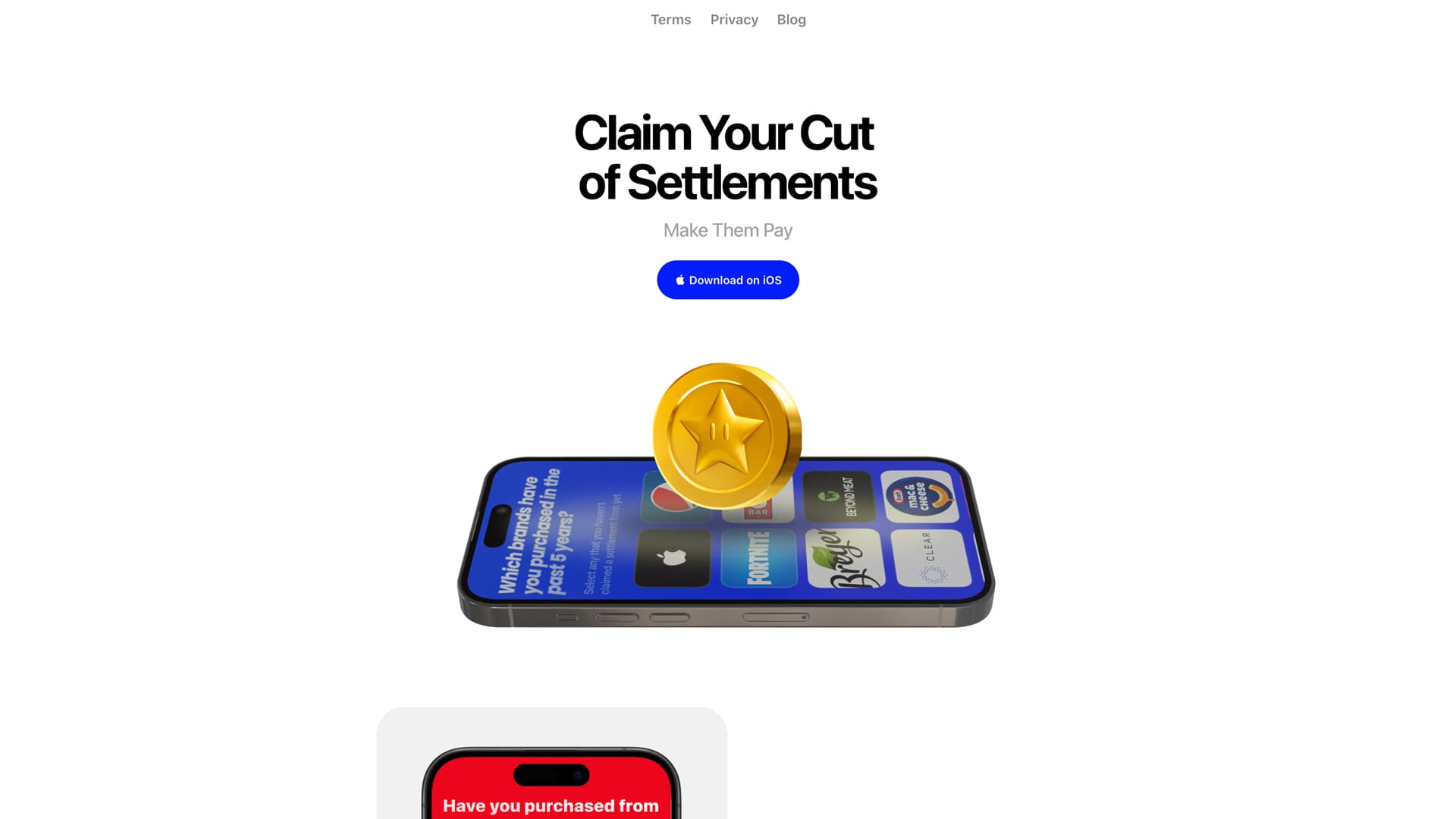 Claim screenshot 1