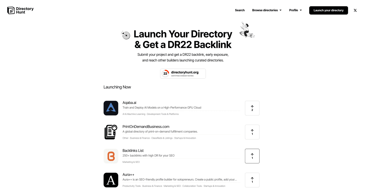 Directory Hunt screenshot 1