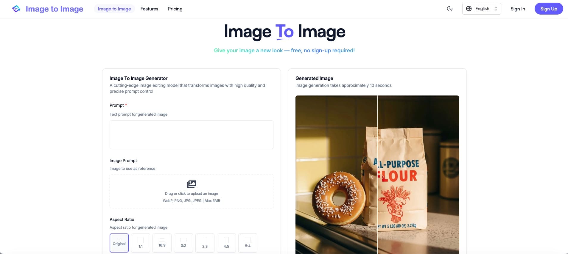 Image to Image AI screenshot 1