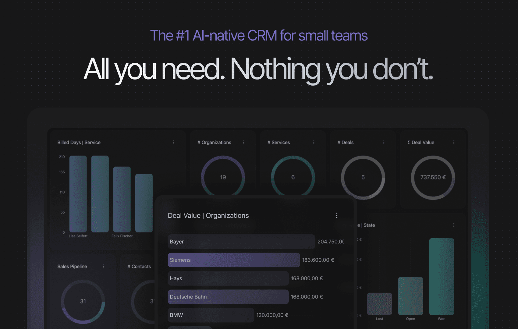 Customermates screenshot 1