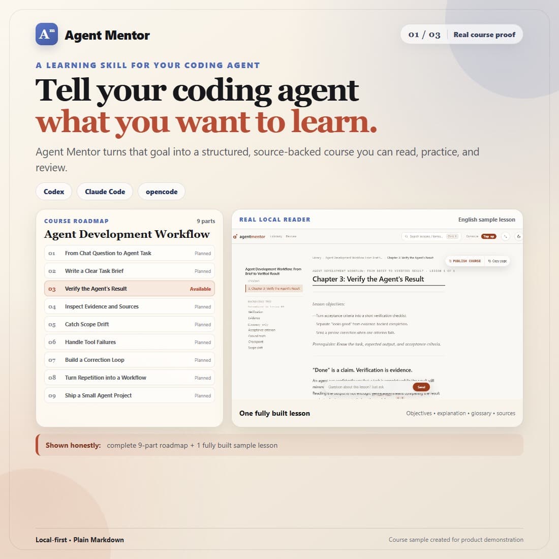 Agent Mentor screenshot 1
