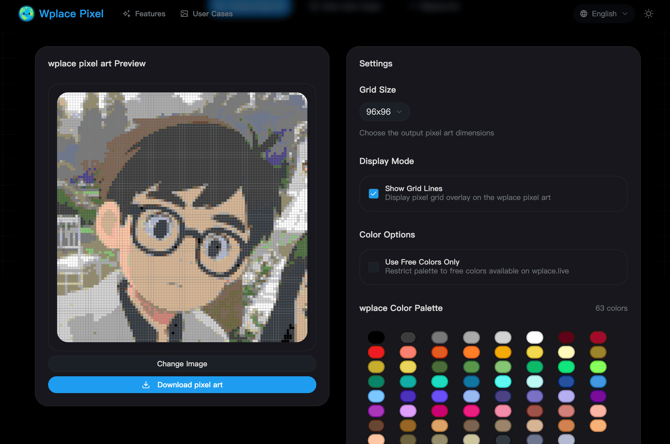Wplace Pixel screenshot 1
