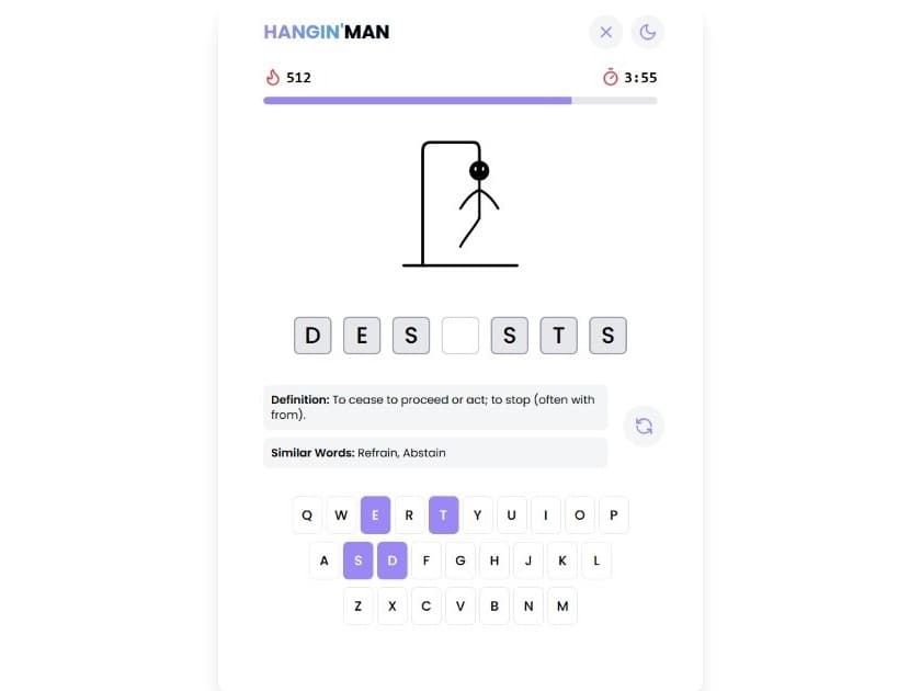 Hangin' Man screenshot 1