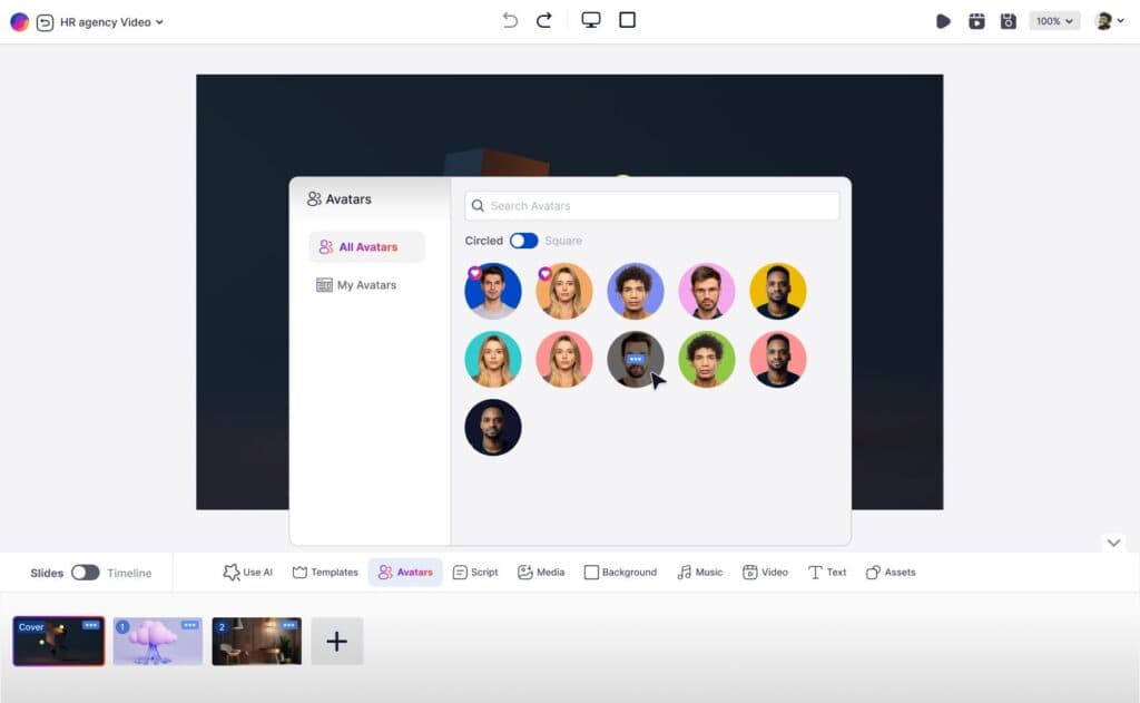 vidBoard AI screenshot 1