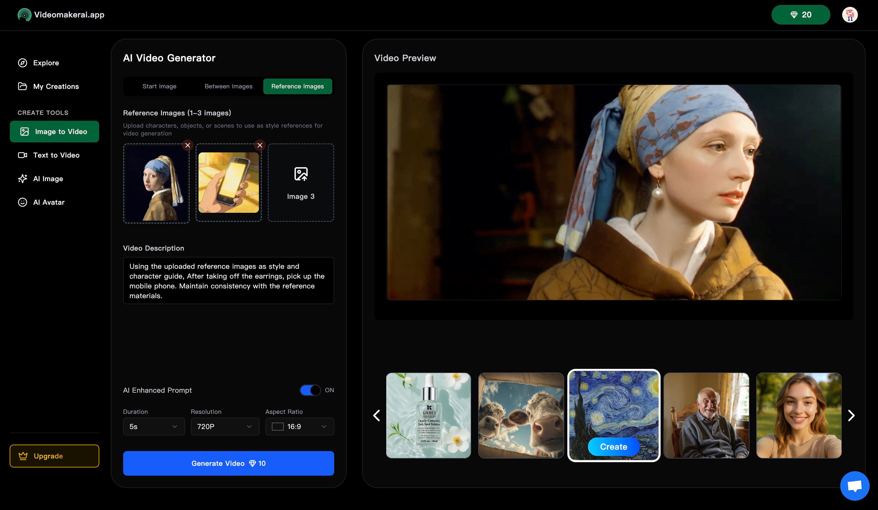 Video Maker AI - AI Video Generator screenshot 1