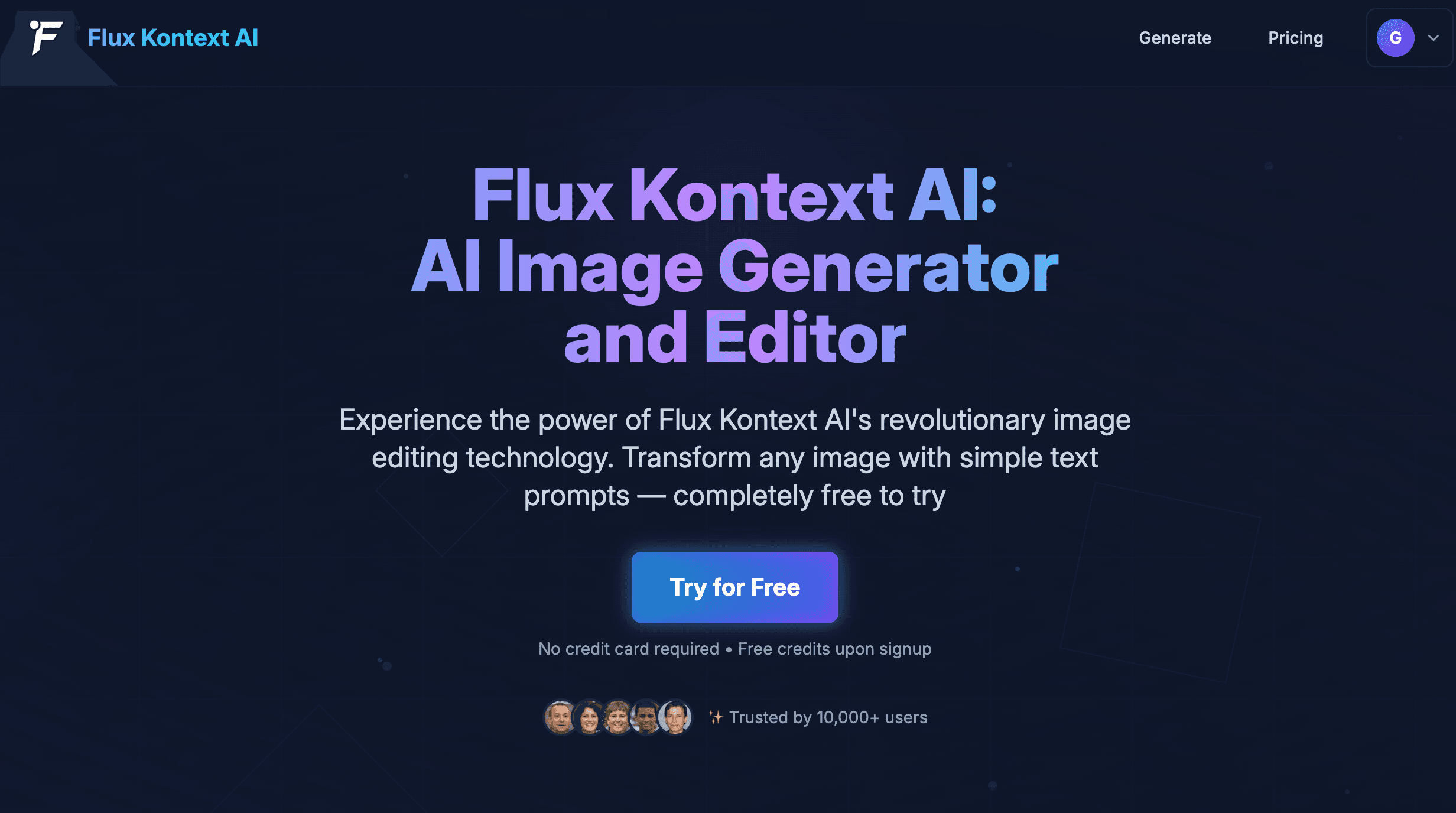 Flux Kontext AI screenshot 1