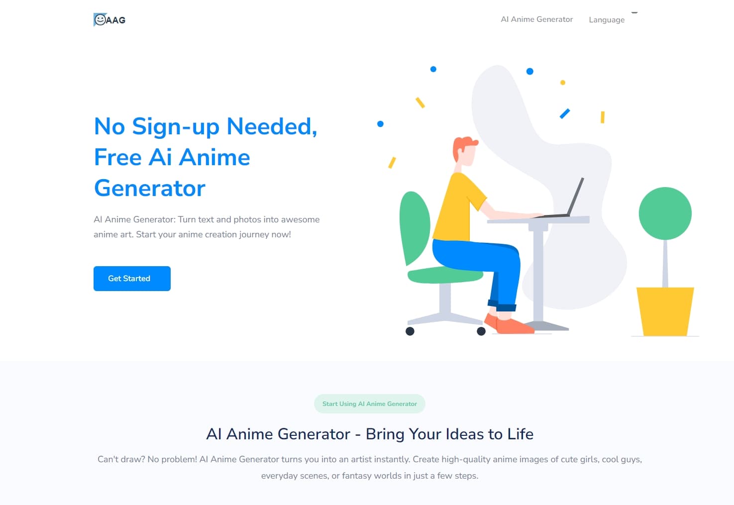 AI Anime Generator screenshot 1